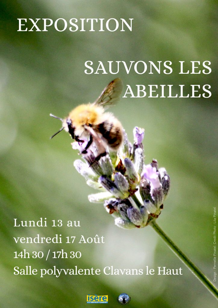 Exposition "Sauvons les abeilles" Clavans en Haut Oisans