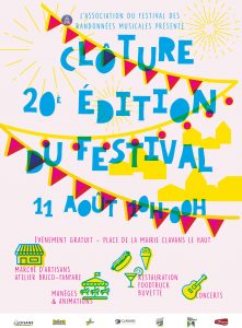 Clôture festival des Randonnées Musicales 20ème édition