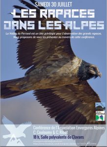 Conférence Rapace Clavans Parc Ecrins