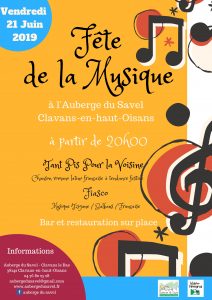 Fête de la musique Clavans en haut Oisans