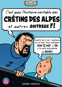 Conférence les goîtreux Mizoën