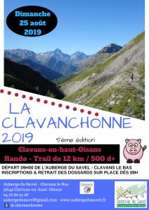Randonnée Trail 12kms course à pied Clavans en Haut Oisans sport outdoor Haut Oisans